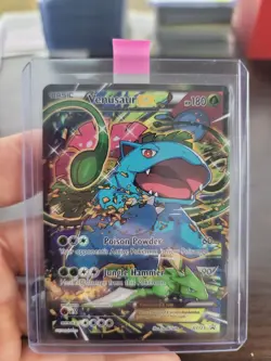 Pokemon Venusaur EX black star promo XY123 - Image 1