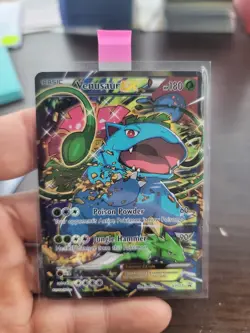 Pokemon Venusaur EX black star promo XY123 - Image 3
