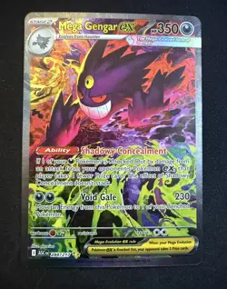 Pokemon TCG Mega Gengar ex 284/217 Special Illustration Rare Ascended Heroes NM - Image 1