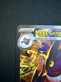 Pokemon TCG Mega Gengar ex 284/217 Special Illustration Rare Ascended Heroes NM - Image 3