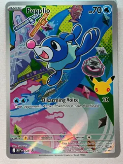Popplio - 045 045 Holo Promo ME: Mega Evolution Promo Pokemon Near Mint - Image 1