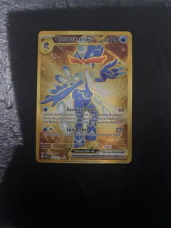 Pokemon Quaquaval ex 273/193 Paldea Evolved Scarlet & Violet Hyper Rare - Image 1