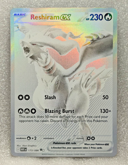 Reshiram ex 173/086 BWR Black White Rare SV White Flare NM Pokemon - Image 1
