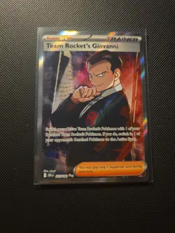 Pokemon TCG Team Roket's Giovanni 225/182 Ultra Rare Destined Rivals - Image 1
