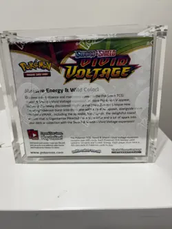 Pokemon TCG - SWSH - Vivid Voltage Booster Box (with small tear) with Acrylic 820650817496 - Image 3