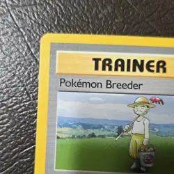 Wizards of the Coast Pokemon Breeder 76/102 Base Set Rare Regular 1999 English - Image 4