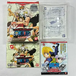 One Piece: Become the Pirate King! Wonder Swan Empty Box Bandai 2000 Japan - Image 1