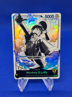 One Piece Starter Deck 29: Egghead Monkey D Luffy ST29-001 Parallel Alternate NM - Image 1