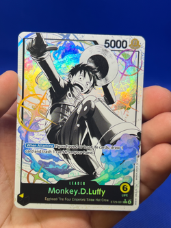 One Piece Starter Deck 29: Egghead Monkey D Luffy ST29-001 Parallel Alternate NM - Image 2