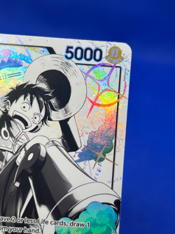 One Piece Starter Deck 29: Egghead Monkey D Luffy ST29-001 Parallel Alternate NM - Image 4