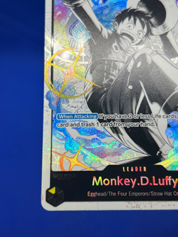 One Piece Starter Deck 29: Egghead Monkey D Luffy ST29-001 Parallel Alternate NM - Image 5