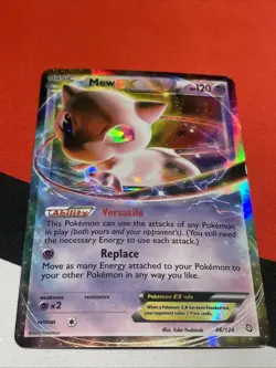 Mew EX 46/124- 2012 Pokemon Black & White Dragons Exalted (LP) - Image 2