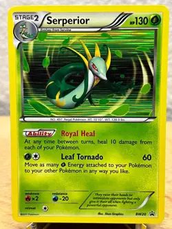 Black And White Promo Serperior - BW20 BW20 Holo Promo Pokemon LP - Image 1