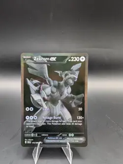 2025 Pokemon Black Bolt Black White Rare #172 Zekrom ex - Image 1
