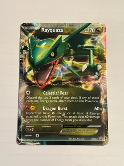Rayquaza EX BW47 Black & White Holo Near Mint - Image 1