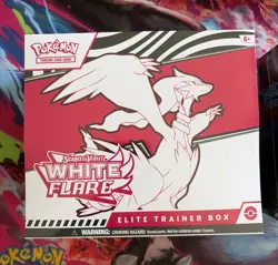 Pokemon Black Bolt and White Flare Elite Trainer Box ETB Set of 2 Sealed - Image 2