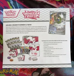 Pokemon Black Bolt and White Flare Elite Trainer Box ETB Set of 2 Sealed - Image 4
