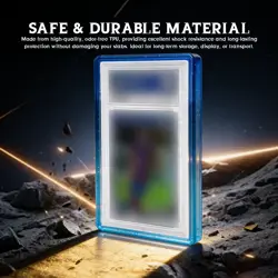 Graded Card Slab Bumper Guard Protector TPU Case w/ Clear Back for ACE Trading - Image 3