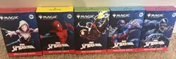 MTD Spider Man Welcome Deck Set Of 5 - White Red Blue Black Green New - Image 1