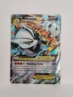 M Mewtwo EX Rare 63/162 Pokemon TCG XY BREAKthrough - Image 1