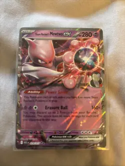 Team Rocket’s Mewtwo EX Ascended Heroes Pokemon TCG 079/217 - Image 1