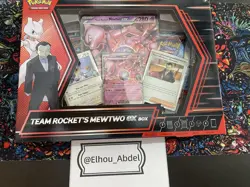 Pokemon TCG Team Rocket's Mewtwo EX Collection Box New and Sealed UK - Image 1