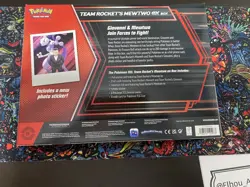 Pokemon TCG Team Rocket's Mewtwo EX Collection Box New and Sealed UK - Image 2