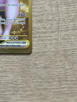 Pokemon TCG Team Rocket's Mewtwo EX 240/182 Near Mint Condition Hyper Rare Holo - Image 4