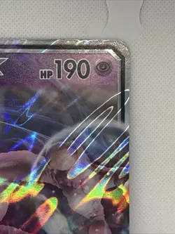 Pokemon TCG | Mewtwo GX SM196 Black Star Promo Jumbo Card | Lightly Played - Image 2