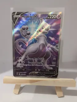 Pokemon TCG Mewtwo V Sword & Shield Swsh229 Holo Promo - Image 1