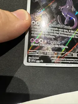 Pokemon Mewtwo TCG 151 SVP 052 Black Star Promo Card Near Mint - Image 5