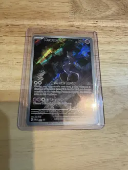 Pokemon Mewtwo SVP 052 Scarlet Violet 151 TCG Promo Card - Image 1
