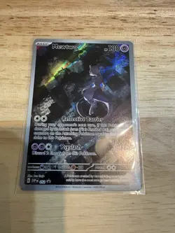 Pokemon Mewtwo SVP 052 Scarlet Violet 151 TCG Promo Card - Image 3