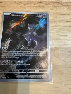 Pokemon Mewtwo SVP 052 Scarlet Violet 151 TCG Promo Card - Image 5