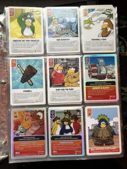 Topps Club Penguin Card-Jitsu Power Card Lot 2009 - Image 2