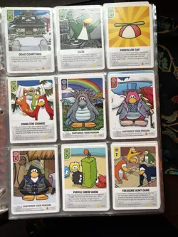 Topps Club Penguin Card-Jitsu Power Card Lot 2009 - Image 3