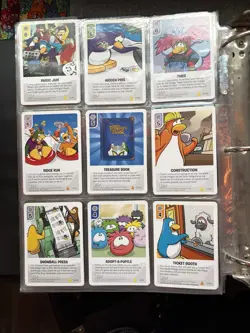 Topps Club Penguin Card-Jitsu Power Card Lot 2009 - Image 4