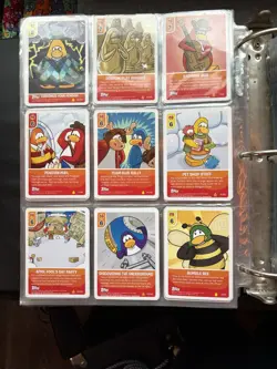 Topps Club Penguin Card-Jitsu Power Card Lot 2009 - Image 5