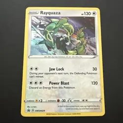 Pokemon TCG - Rayquaza - SWSH029 - SWSH: Sword & Shield Promo Cards - Cosmo Holo - Image 1