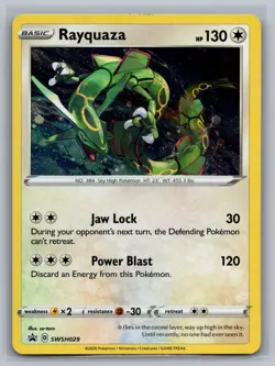 Rayquaza SWSH029 SWSH: Sword & Shield Promo Cards Holo - Image 1