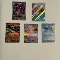 Pokemon TCG Perfect Order- 2 Full Art, 3 EX cards. Mint. Free Shipping - Image 1