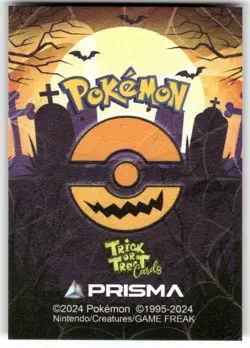 Haunter #4 - Cracked Ice Holo - Prisma Trick or Treat Cards - Pokemon - Image 2