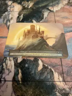 Tintagel Unique Site Non-Foil Card Arthurian Legends Sorcery Contested Realm - Image 1