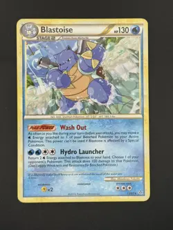 Blastoise 13/95 Unleashed Pokemon Card Non-Holo - Image 1