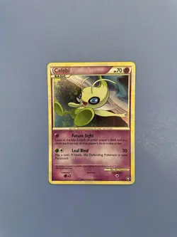 Celebi 3/102 Holo Rare Triumphant Pokemon Card - Lightly Played - Image 1