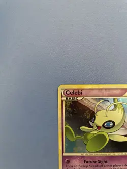 Celebi 3/102 Holo Rare Triumphant Pokemon Card - Lightly Played - Image 2