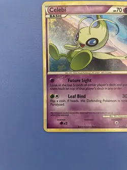 Celebi 3/102 Holo Rare Triumphant Pokemon Card - Lightly Played - Image 5