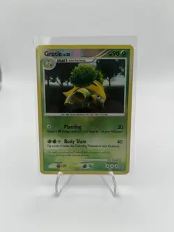 Pokemon Card - Grotle Majestic Dawn 37/100 Uncommon Reverse Holo - Image 1