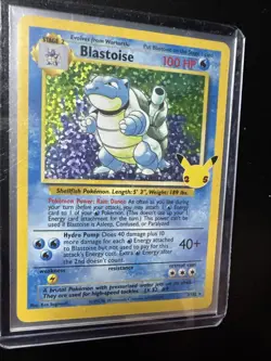 Pokemon TCG Blastoise Celebrations Classic Collection Card 2/102 - Image 1