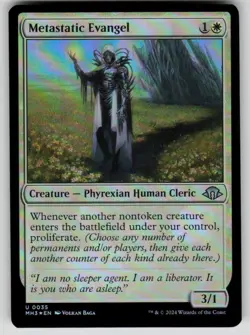 Metastatic Evangel Foil Uncommon Modern Horizons 3 35 MTG Near Mint 2024 - Image 1